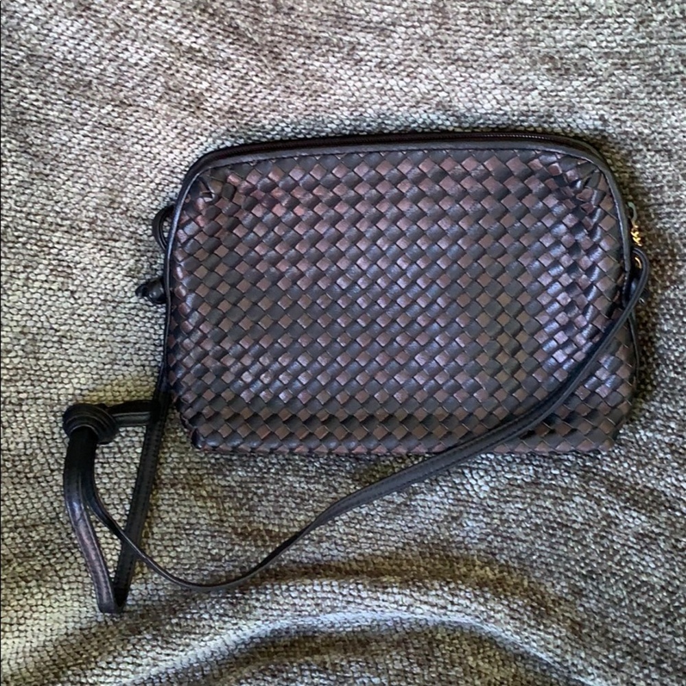 Ganson brown and black bag